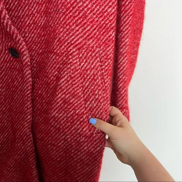 IRO Irinia Wool Blend Oversized Long One Button Coat - Picture 7 of 13